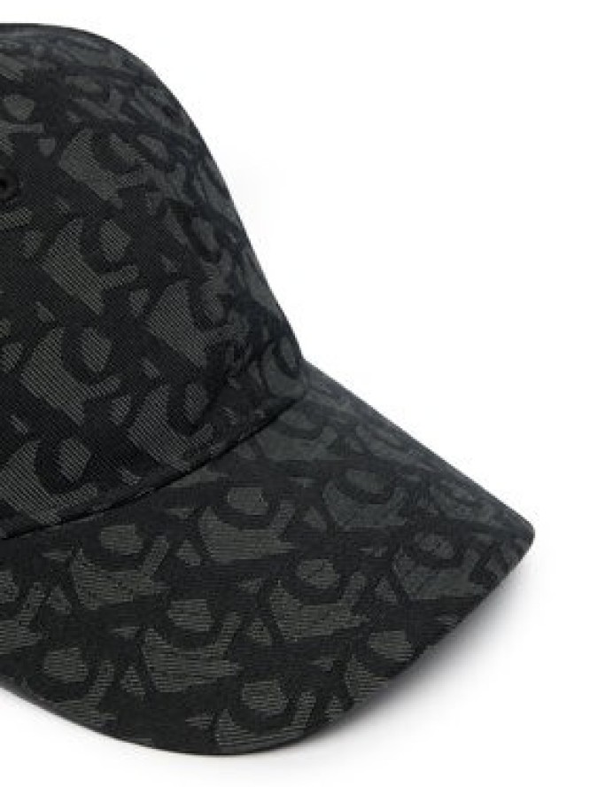 Calvin Klein Czapka z daszkiem Logo Jacquard LV04G5066G Czarny