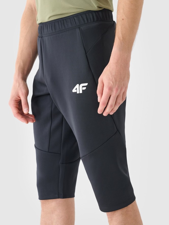 4F Spodenki treningowe męskie - czarne 4XL