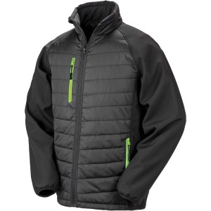 Kurtka Result Softshell Rembourrée Black Compass