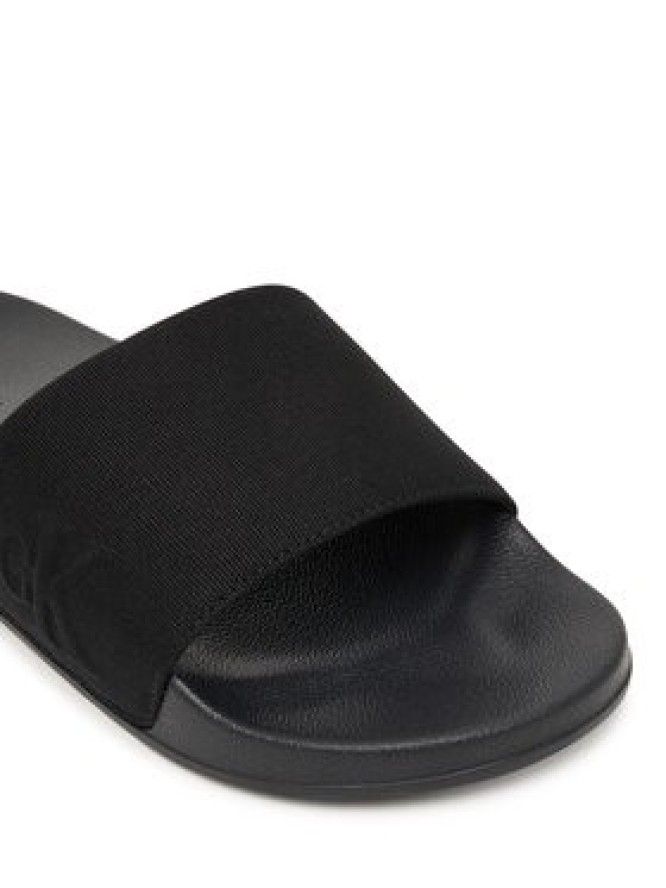 Calvin Klein Klapki Ess Slide Hf Side Logo Cv HM0HM02227 Czarny