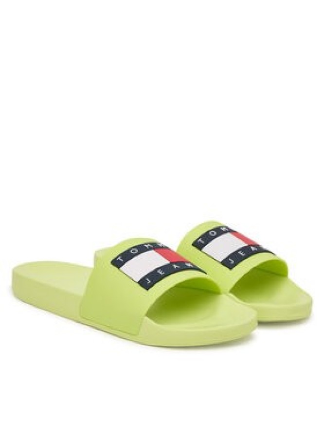 Tommy Jeans Klapki Tommy Jeans Pool Slide Ess EM0EM01191 Żółty