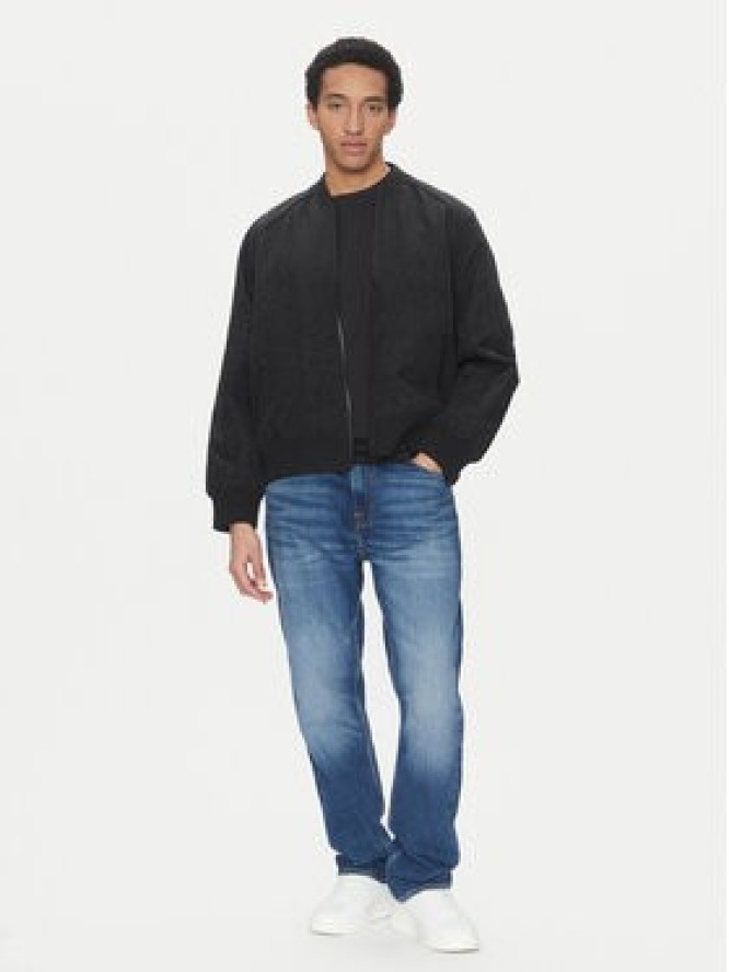Calvin Klein Jeans Kurtka bomber J30J322938 Czarny Relaxed Fit