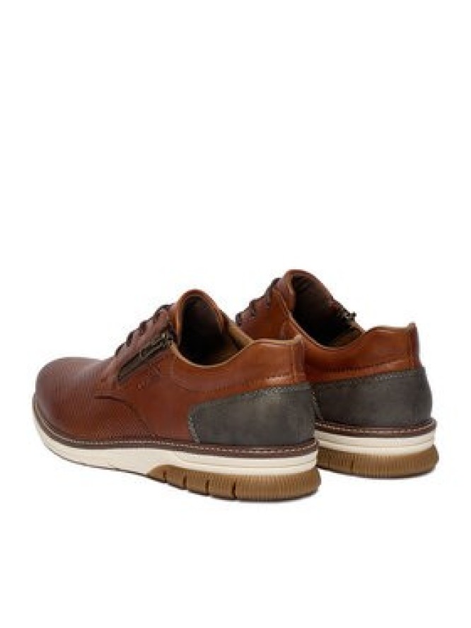 Rieker Półbuty 14412-24 Brązowy