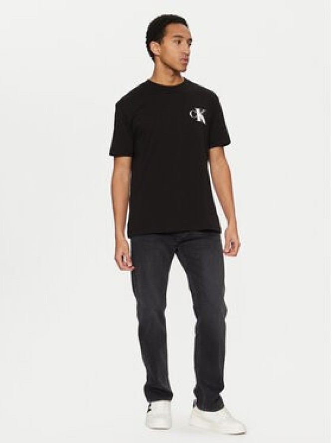 Calvin Klein Jeans T-Shirt J30J327475 Czarny Regular Fit