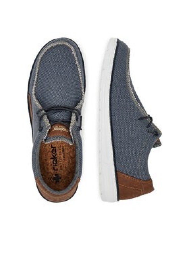 Rieker Półbuty 08600-12 Granatowy