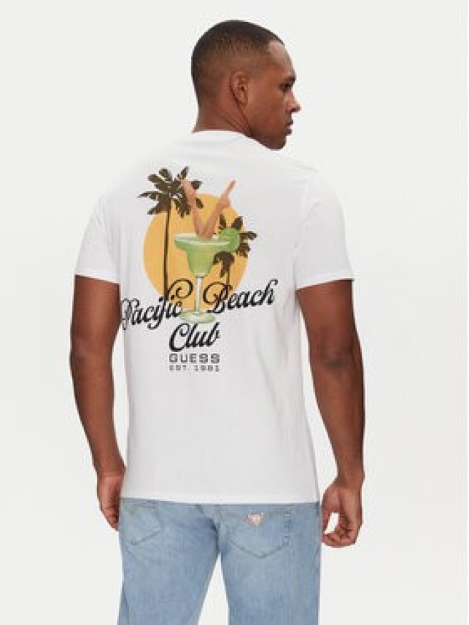 Guess T-Shirt M5GI58 KBW41 Biały Regular Fit