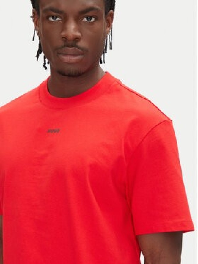 HUGO T-Shirt Dapolino 50488330 Różowy Relaxed Fit