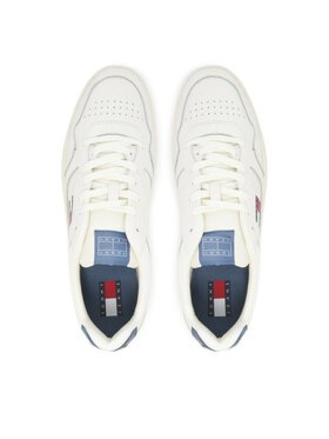 Tommy Jeans Sneakersy (New)Tjm Cupsole Leather Ess EM0EM01443 Biały
