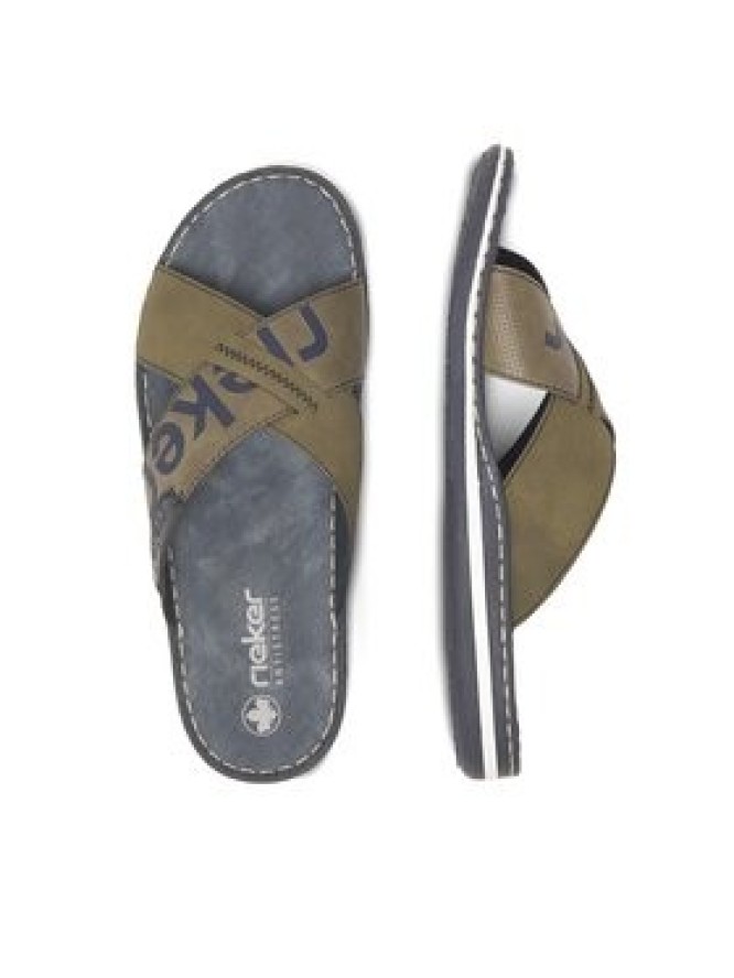 Rieker Klapki 21098-54 Khaki