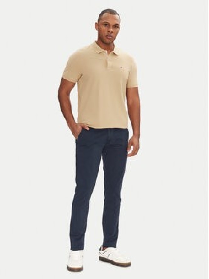 Tommy Jeans Chinosy Tjm Scanton DM0DM09595 Granatowy Slim Fit