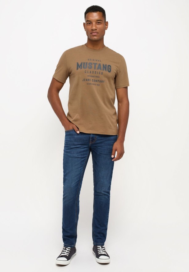 MUSTANG Oregon Slim K MĘSKIE SPODNIE JEANSOWE JEANSY DŻINS Denim Blue 1014598 5000 803