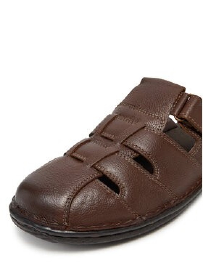 Go Soft Klapki PORTO-01 MI18 Brązowy