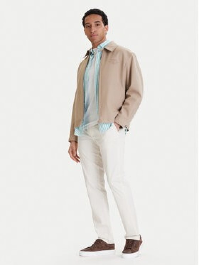 Tommy Hilfiger Chinosy Denton MW0MW41923 Écru Straight Fit