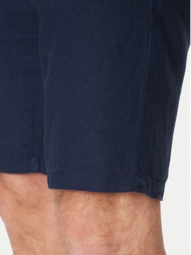 Blend Szorty materiałowe 20717870 Granatowy Regular Fit