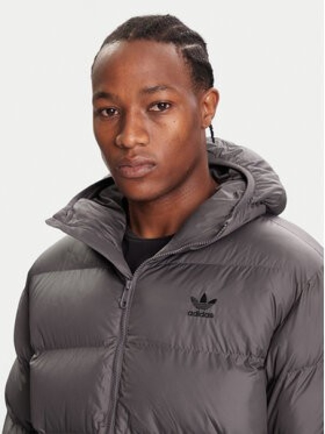 adidas Kurtka puchowa Tonal JX4122 Szary Regular Fit