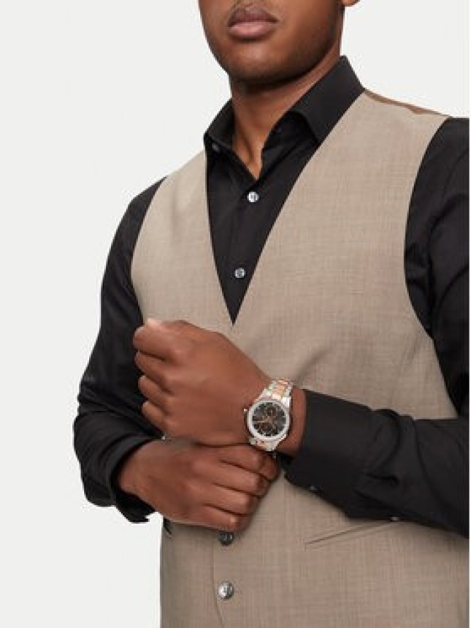 Armani Exchange Zegarek Dante Multifunction AX1882 Srebrny