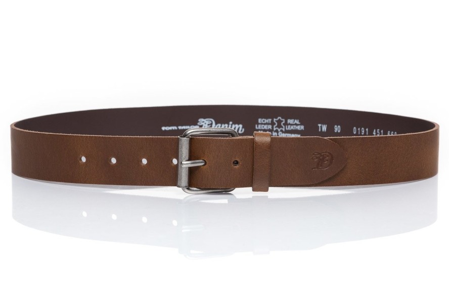 TOM TAILOR PASEK SKÓRZANY TM0191L451 660 40mm Gürtel Q. 451