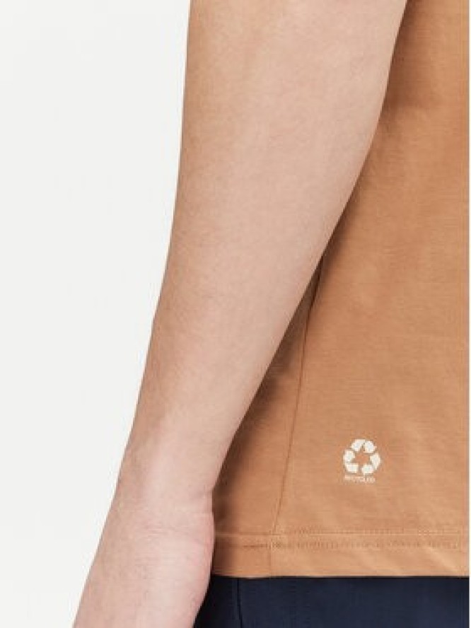 Aulp T-Shirt Ticco Pomarańczowy Regular Fit