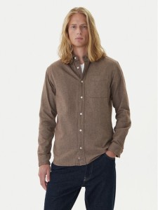 Jack & Jones Koszula Blubrook 12282353 Beżowy Regular Fit