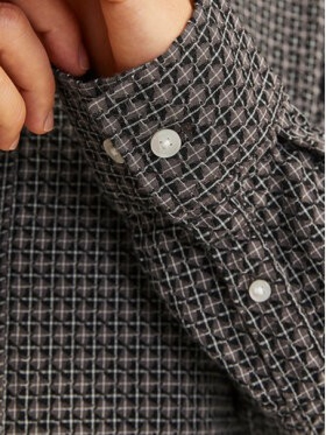 Jack & Jones Koszula Joshua 12260673 Brązowy Relaxed Fit