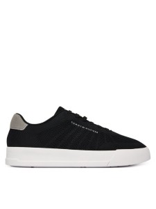 Tommy Hilfiger Sneakersy Th Court Knit FM0FM05823 Czarny