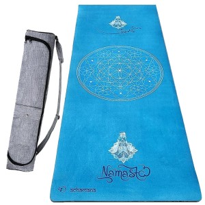 Mata do jogi Hi-tech 6mm +Wodoodporna torba, 3 materiały dla większej wygody8
