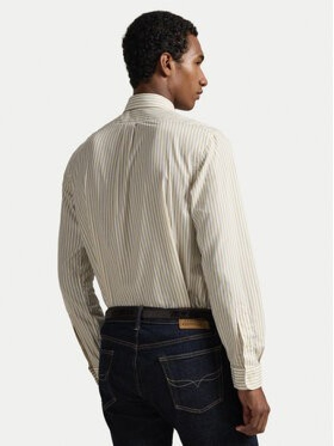 Polo Ralph Lauren Koszula 710B15595007 Beżowy jasny Custom Fit
