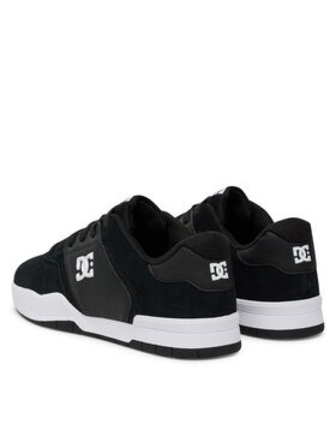 DC Shoes Sneakersy CENTRAL ADYS100551-BKW Czarny