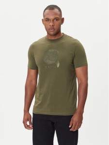 KARL LAGERFELD T-Shirt 755032 554221 Zielony Regular Fit