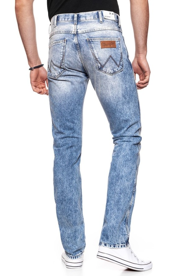 SPODNIE MĘSKIE WRANGLER SPENCER GLASTON BLUE W16AGW13S 112127214
