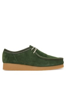 Clarks Półbuty Wallabee EVO 26186170 Zielony