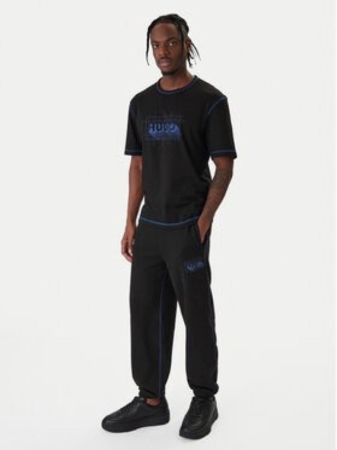 HUGO Spodnie dresowe Notharos 50553508 Czarny Regular Fit