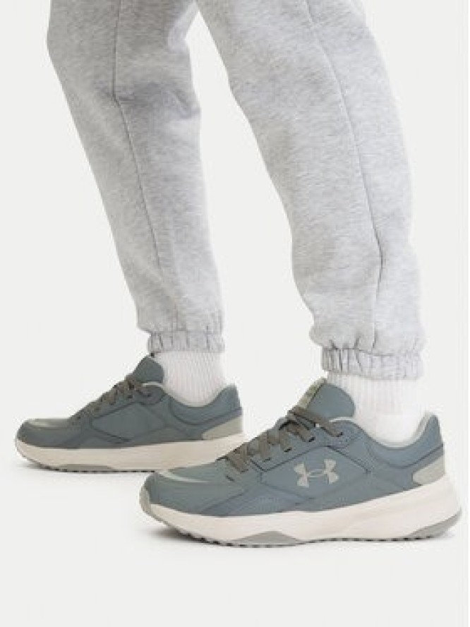 Under Armour Sneakersy UA Edge LTHR 3028375 Szary