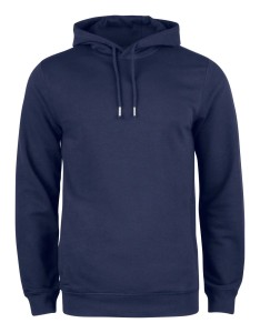 clique Premium OC Hoody – blu granatowy, bawełna organiczna i poliester z