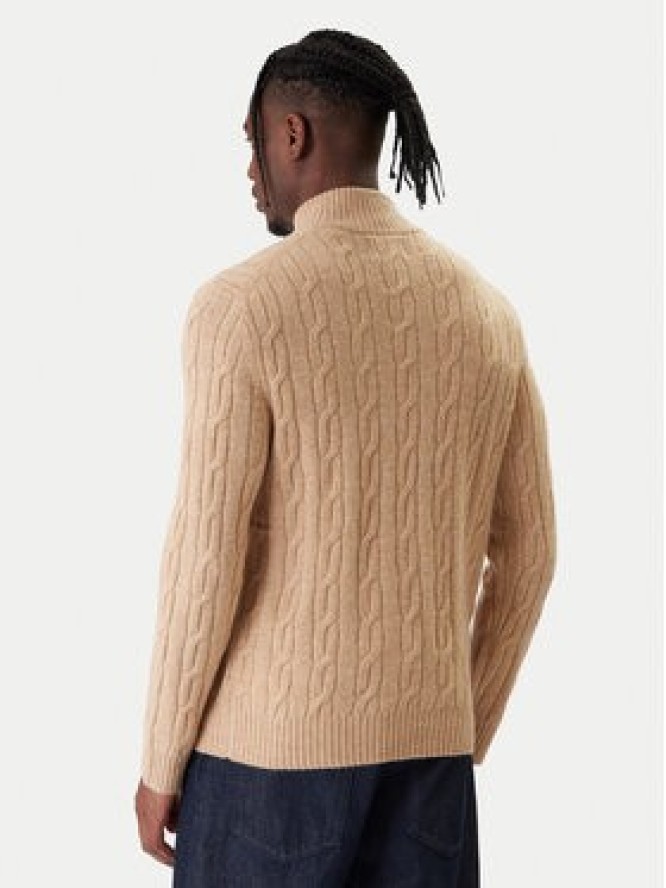 Gant Sweter 8050260 Beżowy Regular Fit