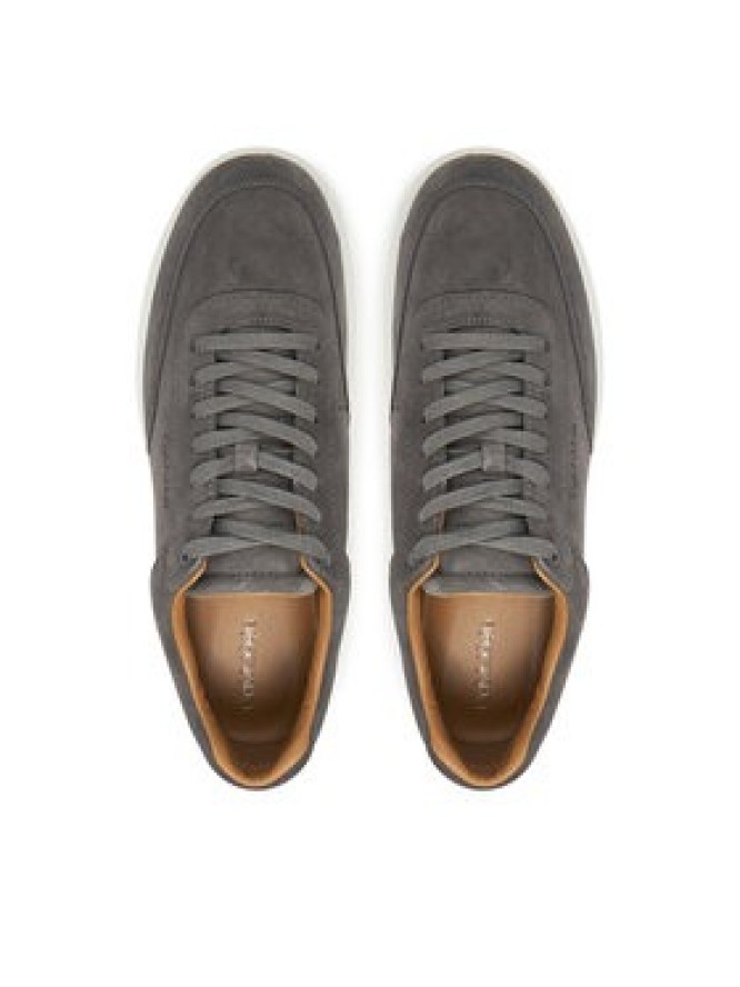 Calvin Klein Sneakersy Clean Cup Low Laceup Oxf Su HM0HM01880 Szary