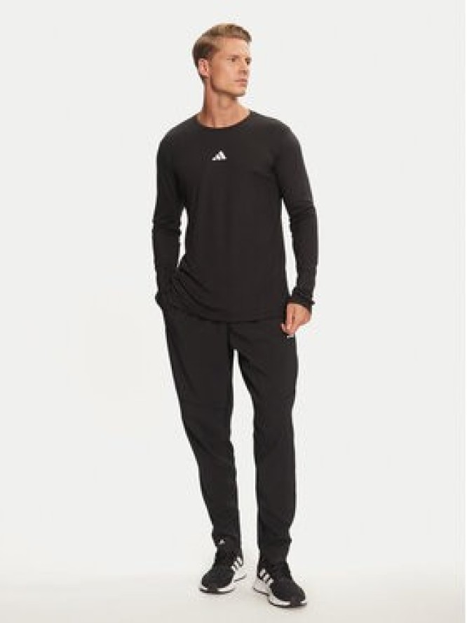 adidas Koszulka techniczna Workout IK9694 Czarny Slim Fit