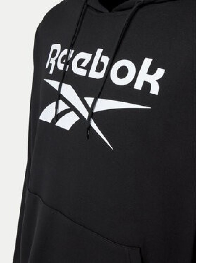 Reebok Bluza Identity Big Logo 100050290 Czarny Regular Fit
