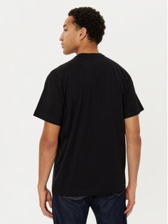 Versace Jeans Couture T-Shirt 78GAHE07 Czarny Regular Fit