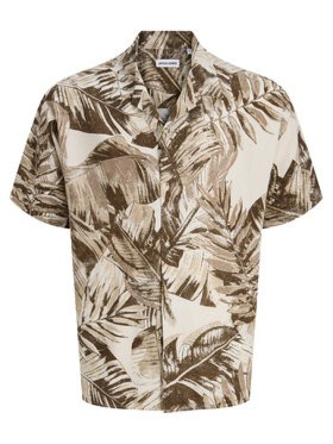 Jack & Jones Koszula Jeff 12288854 Brązowy Relaxed Fit