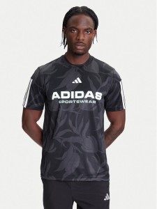 adidas T-Shirt Common Goal JW0247 Czarny Regular Fit