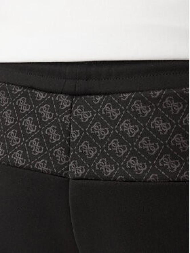 Guess Spodnie dresowe Z6RB09 KD472 Czarny Regular Fit