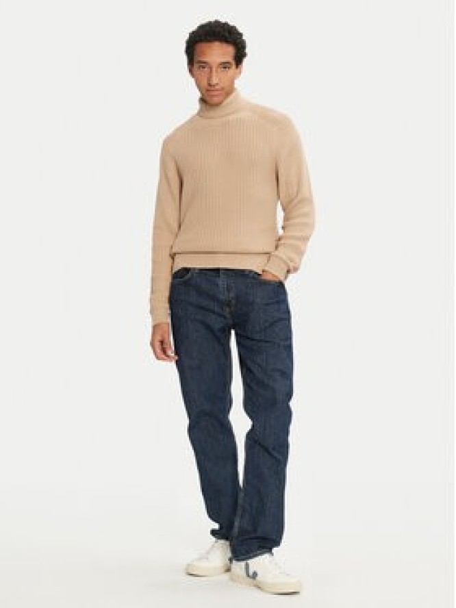 Jack & Jones Golf Cody 12262152 Beżowy Regular Fit