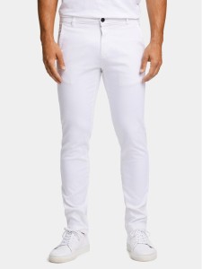 Lindbergh Chinosy 30-005044 Biały Slim Fit