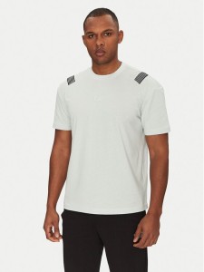 EA7 Emporio Armani T-Shirt 7M000266 AF10375 U9060 Niebieski Regular Fit