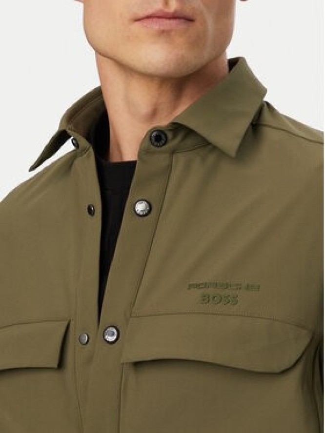 BOSS Koszula PS Spirit70 50560403 Zielony Relaxed Fit