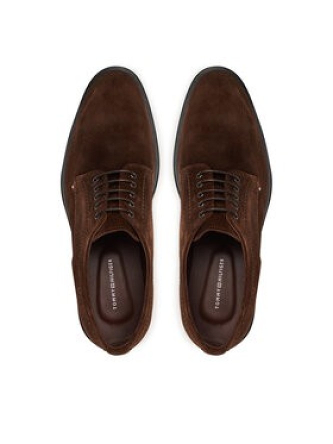 Tommy Hilfiger Półbuty Corporate Derby FM0FM05582 Brązowy