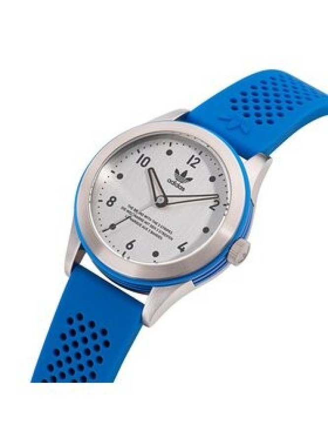 adidas Originals Zegarek Code Three Watch AOSY23032 Srebrny