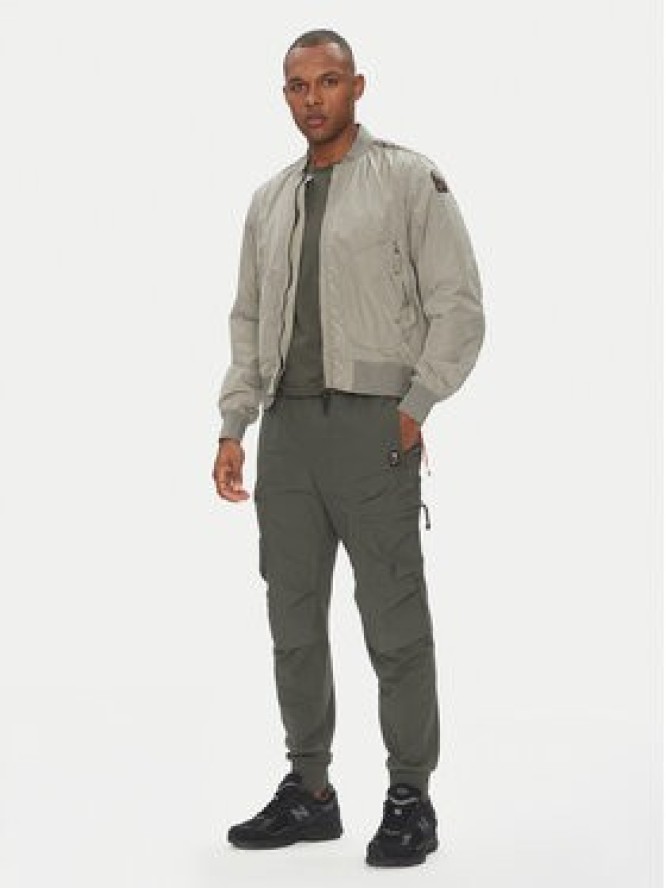 Parajumpers Kurtka bomber Ash 25SMPMJKBZ03 Beżowy Regular Fit