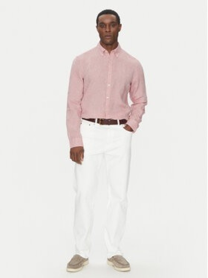 Michael Kors Koszula CS4400H4YT Różowy Relaxed Fit